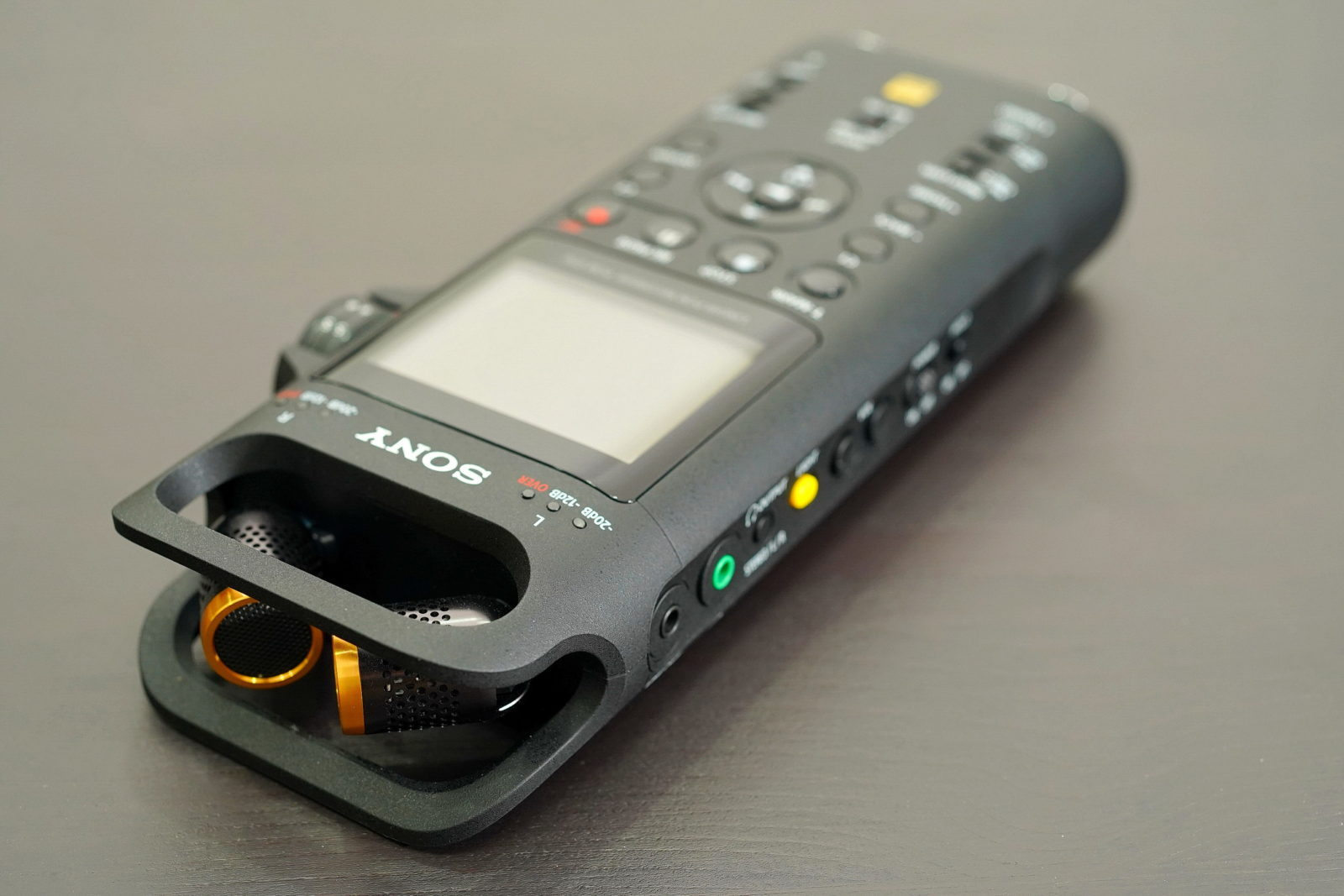 PCM-D10 Audio Recorder with two XLR Receptacle Connectors