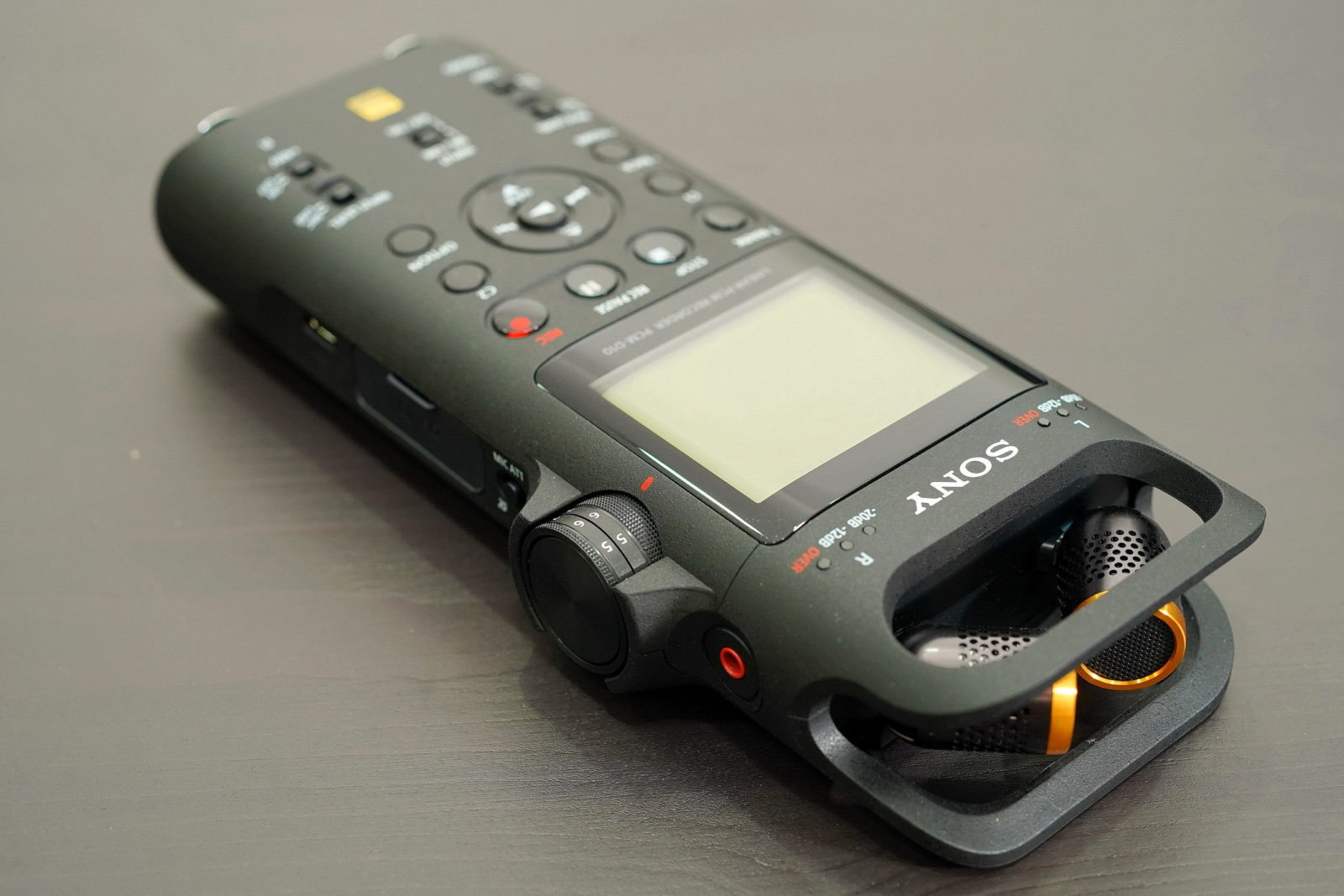 PCM-D10 Audio Recorder with two XLR Receptacle Connectors