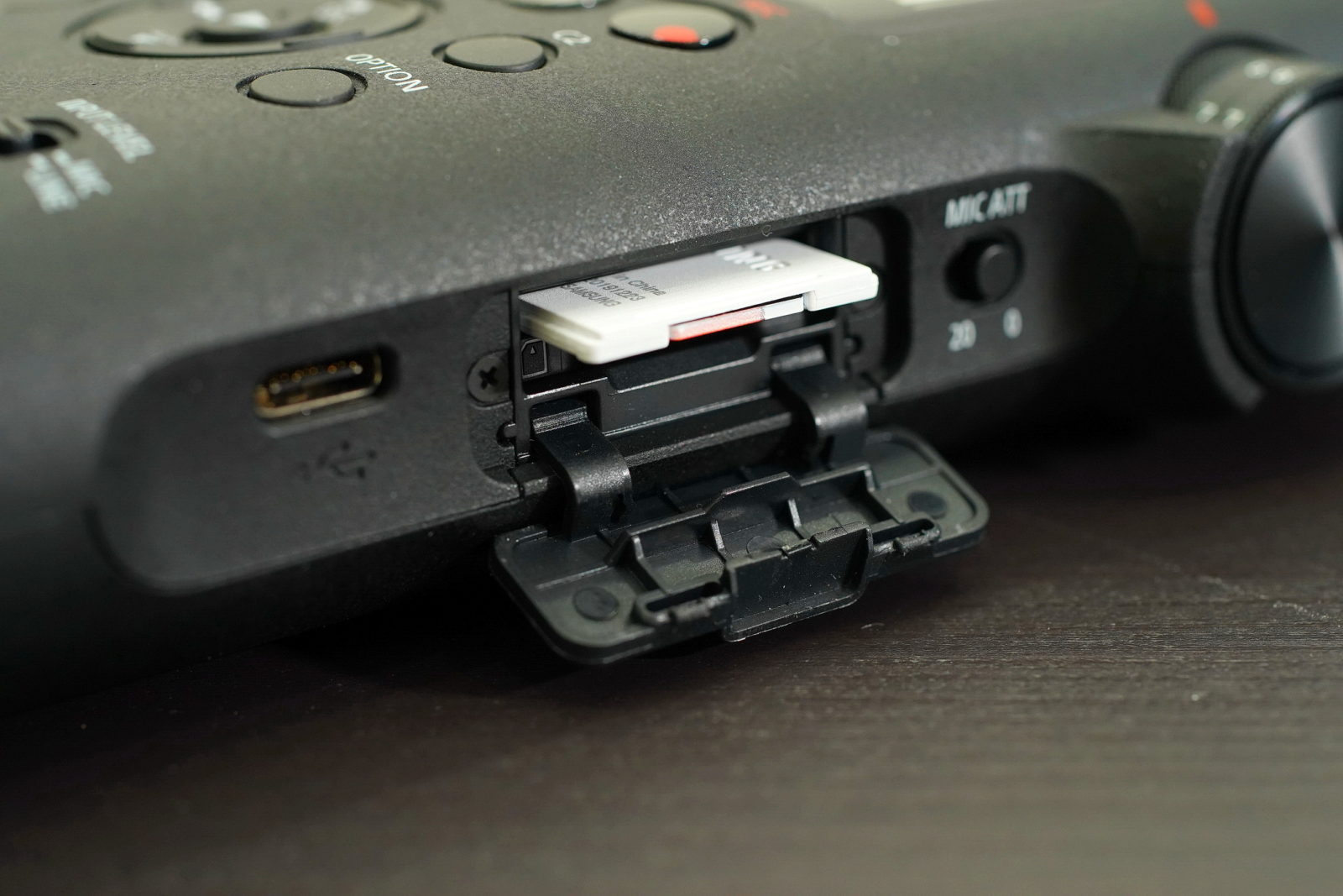 PCM-D10 Audio Recorder with two XLR Receptacle Connectors