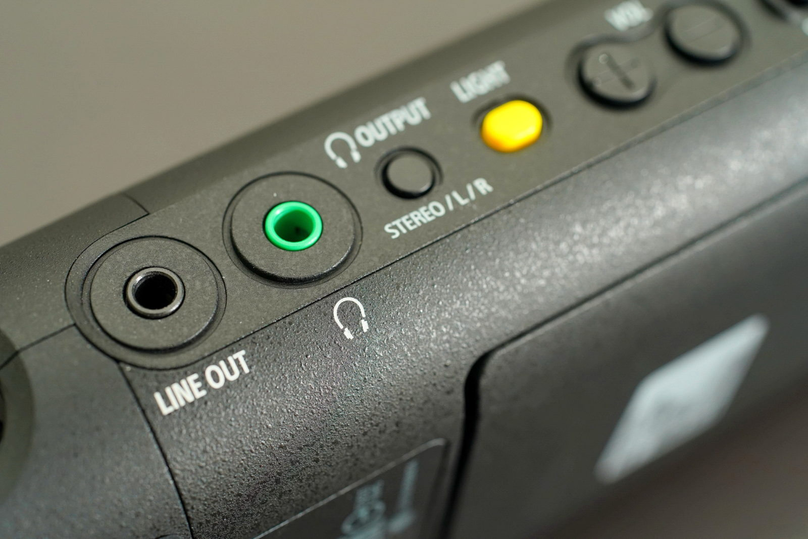 PCM-D10 Audio Recorder with two XLR Receptacle Connectors