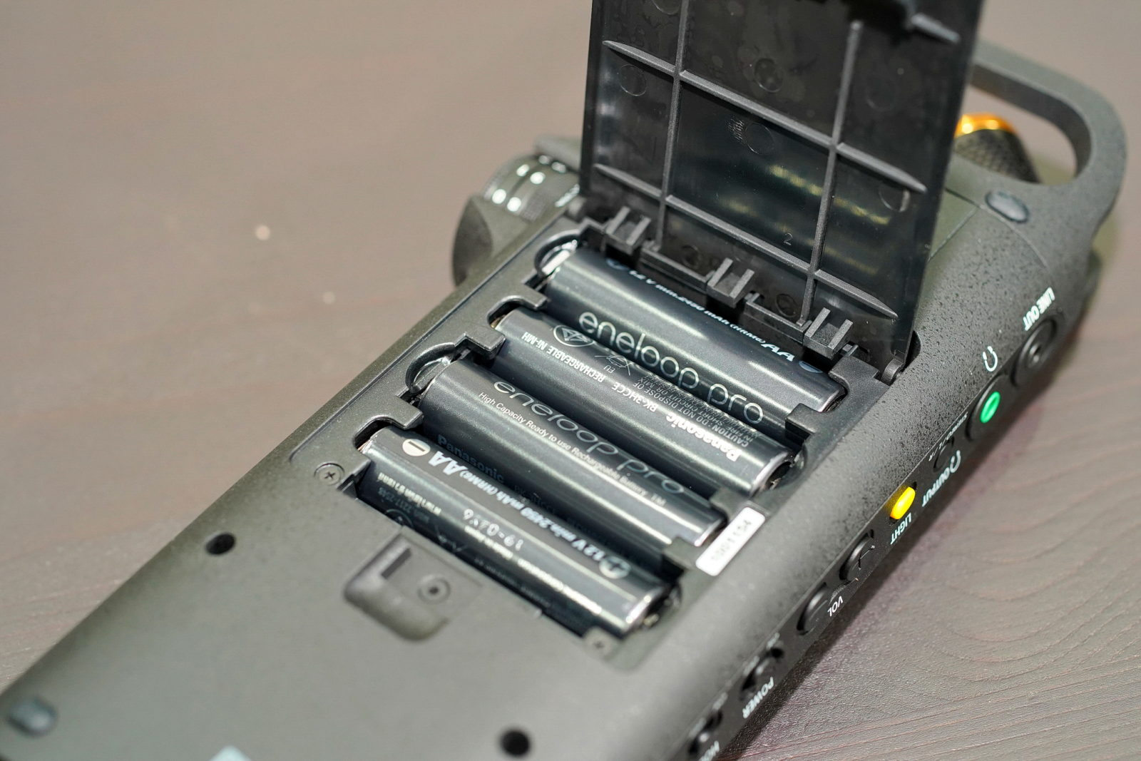 PCM-D10 Audio Recorder with two XLR Receptacle Connectors