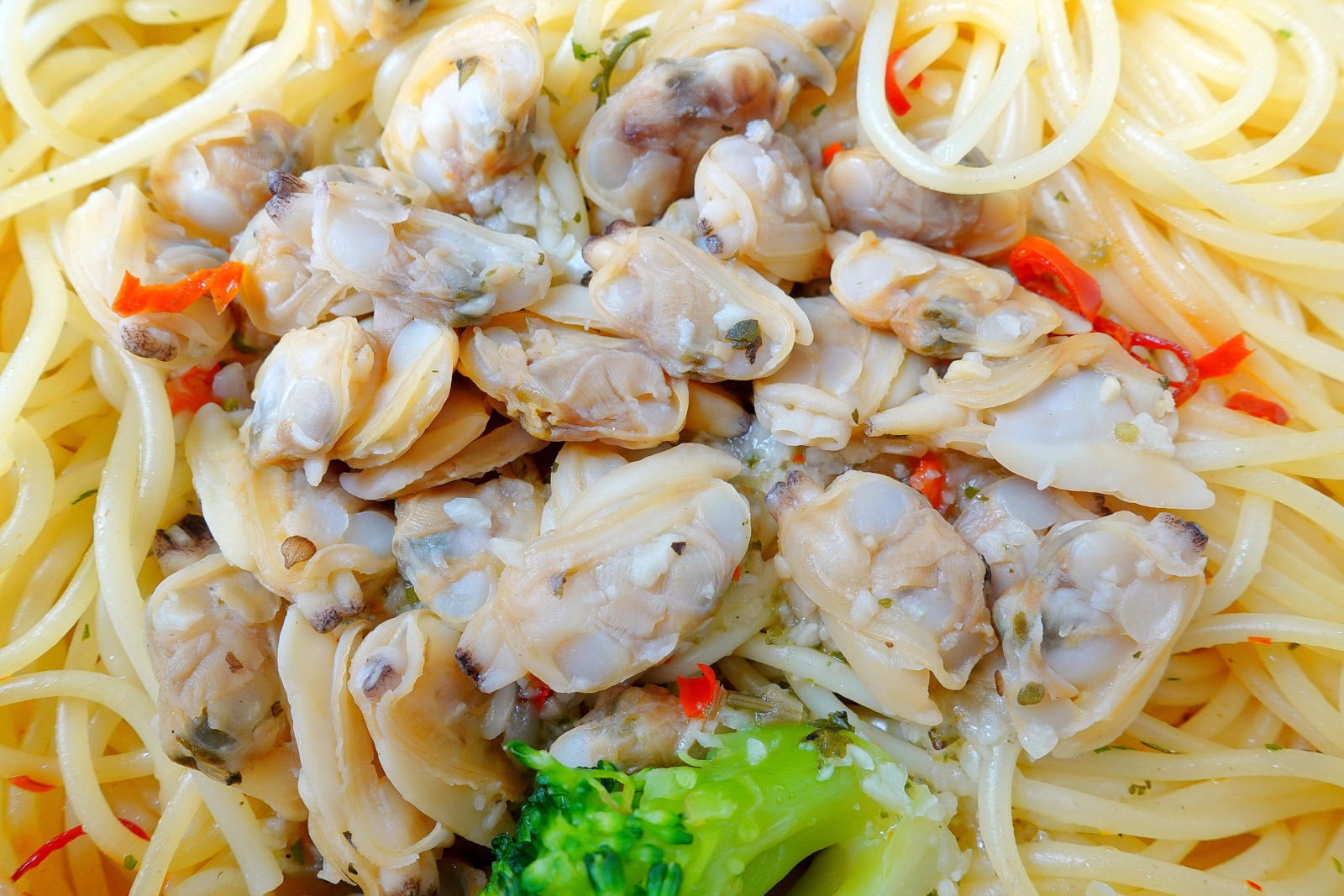 White Wine Clam Noodles