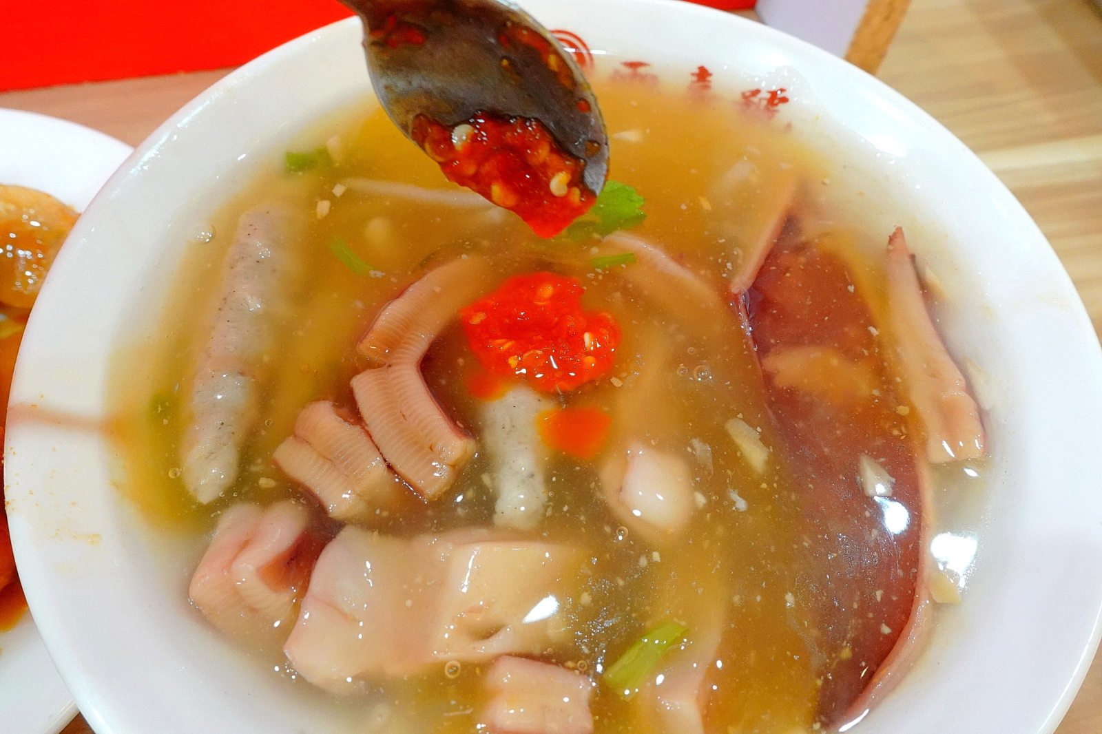 Spice Sauce in Soup
