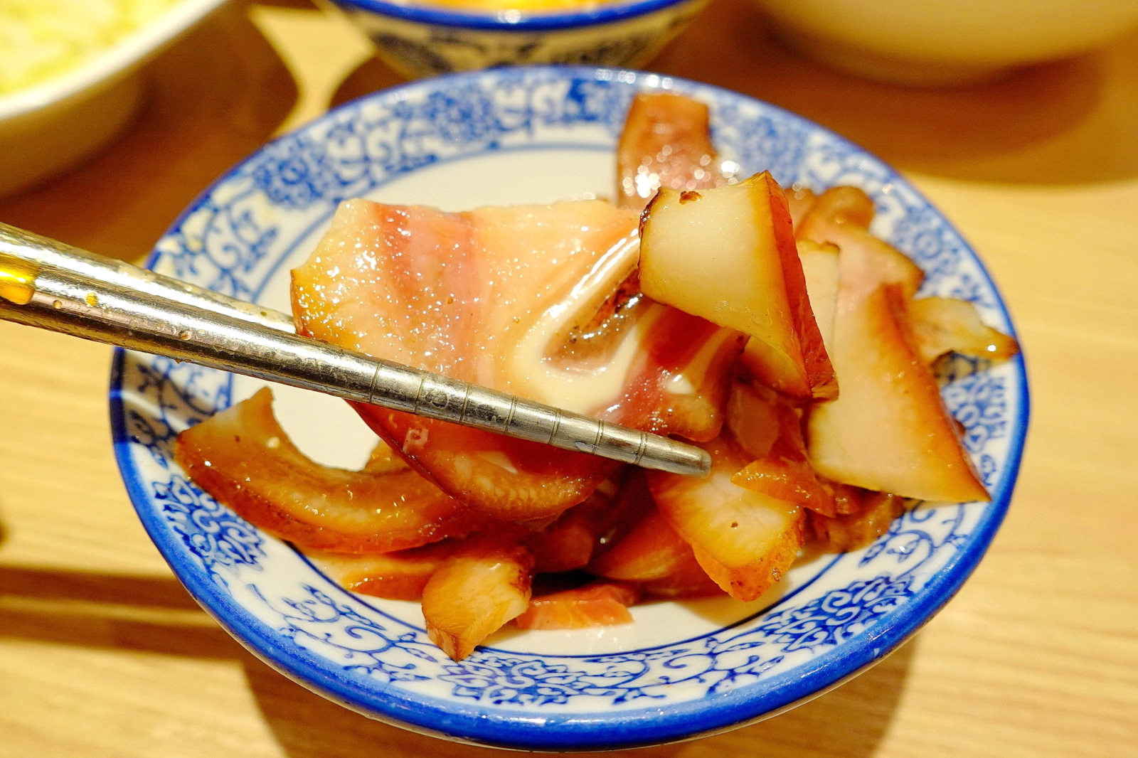煙燻豬耳絲 - 特寫2
