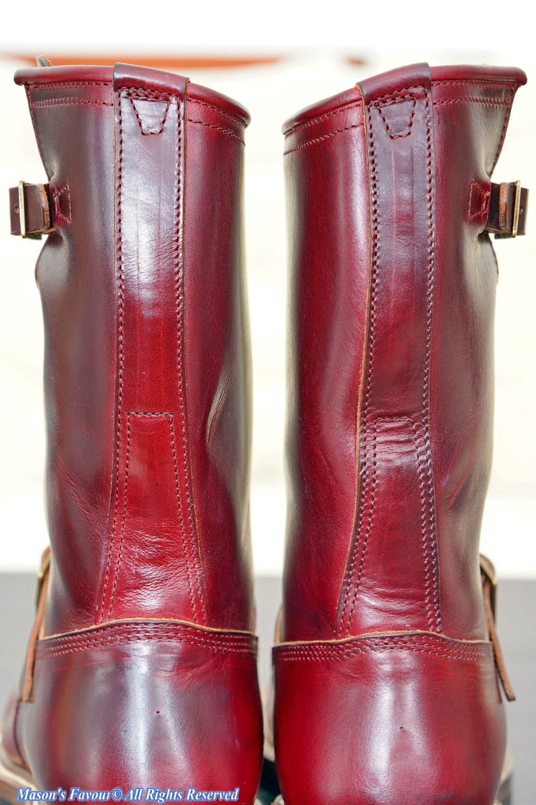 John Lofgren Engineer Boots - Shaft Rear