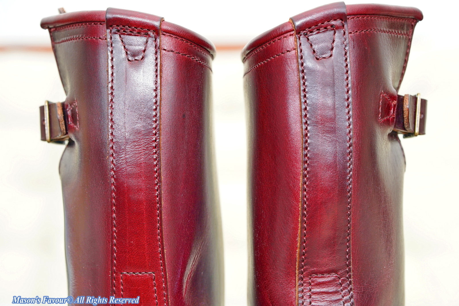 John Lofgren Engineer Boots - Shaft Rear Upper Portion