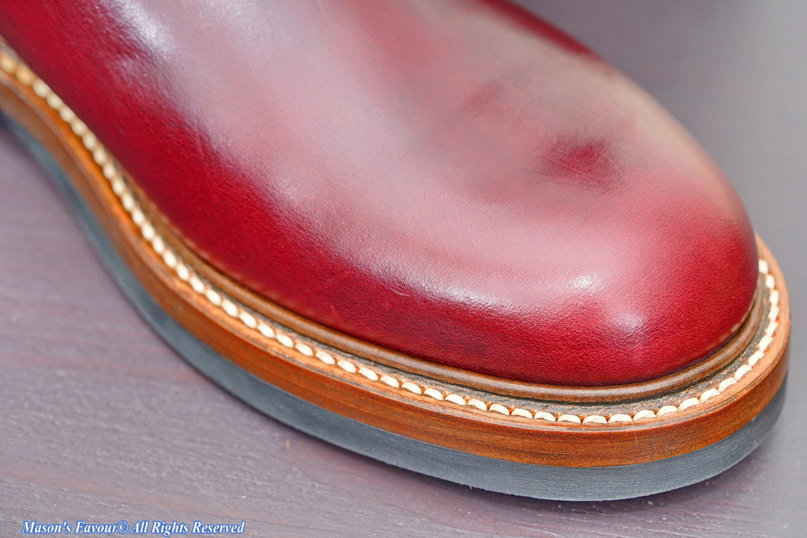 John Lofgren Engineer Boots - Right Toe Inside