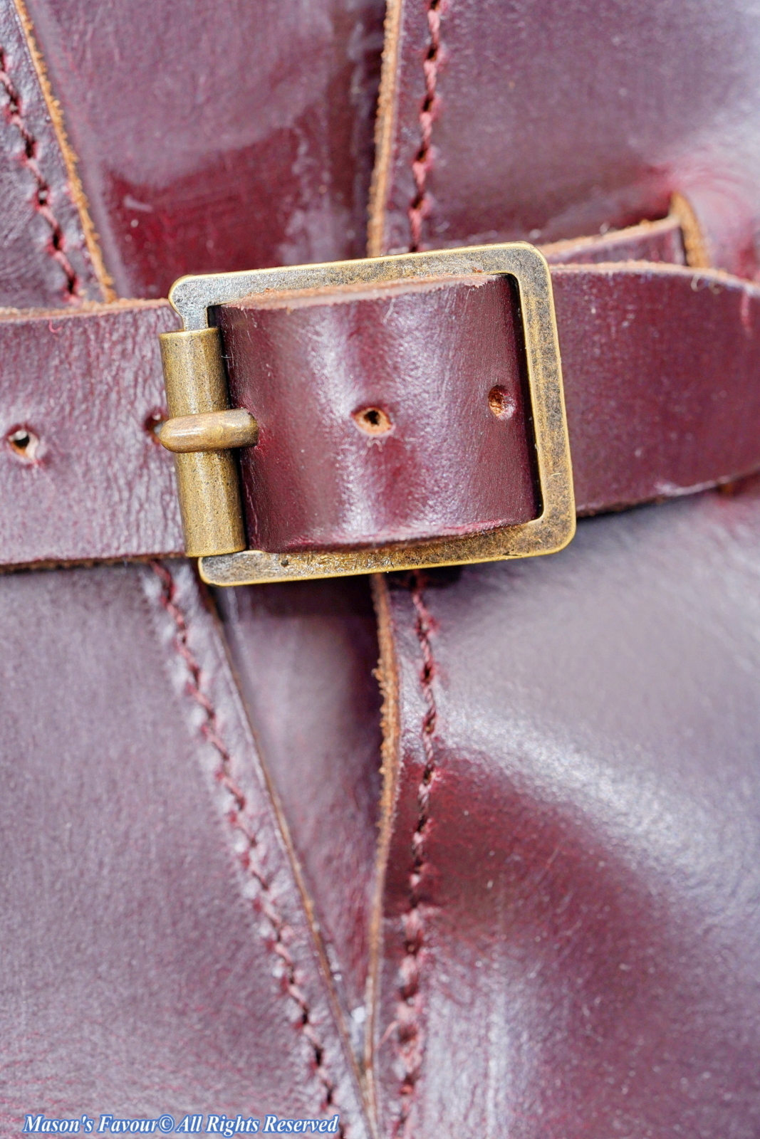 John Lofgren Engineer Boots - Shaft Strap and Buckle 2