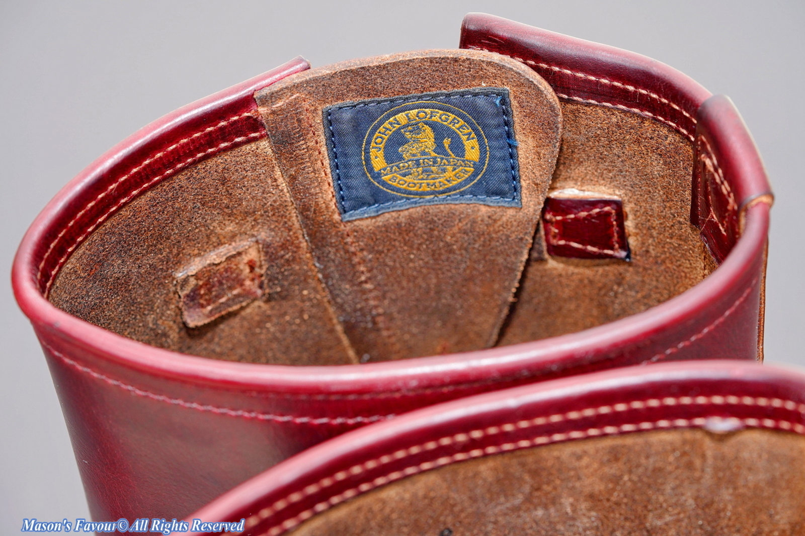 John Lofgren Engineer Boots - Brand Label