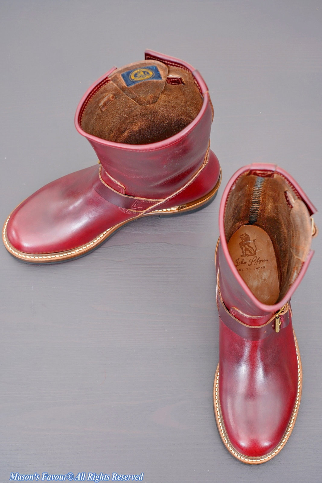 John Lofgren Engineer Boots - Stylish Pose 1