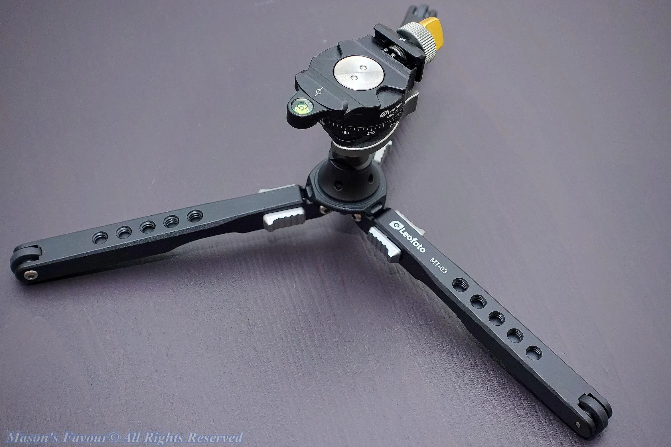 Leofoto MT-03、MBC-20 - Leg Angle 3