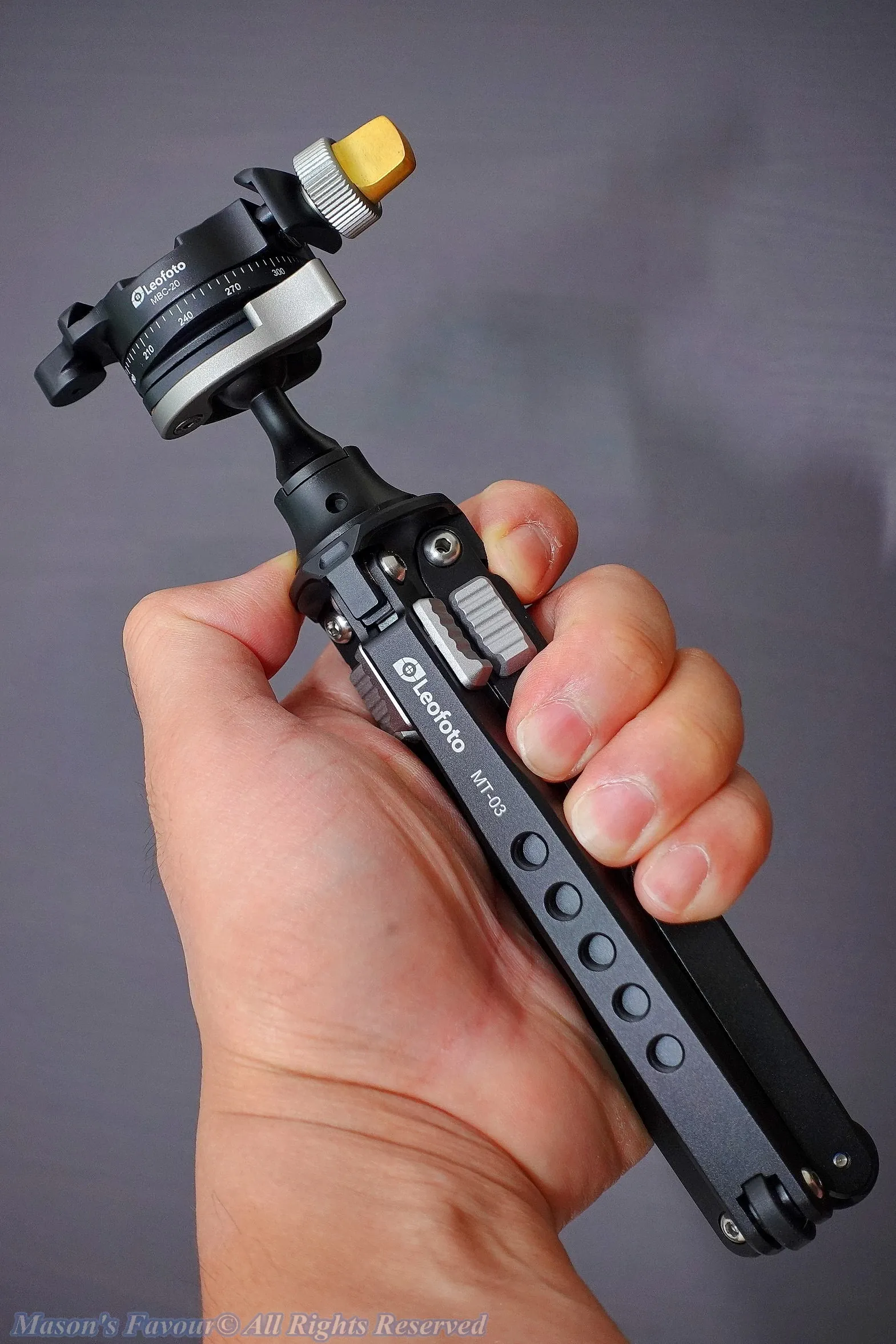 Leofoto MT-03、MBC-20 - Compact State 2