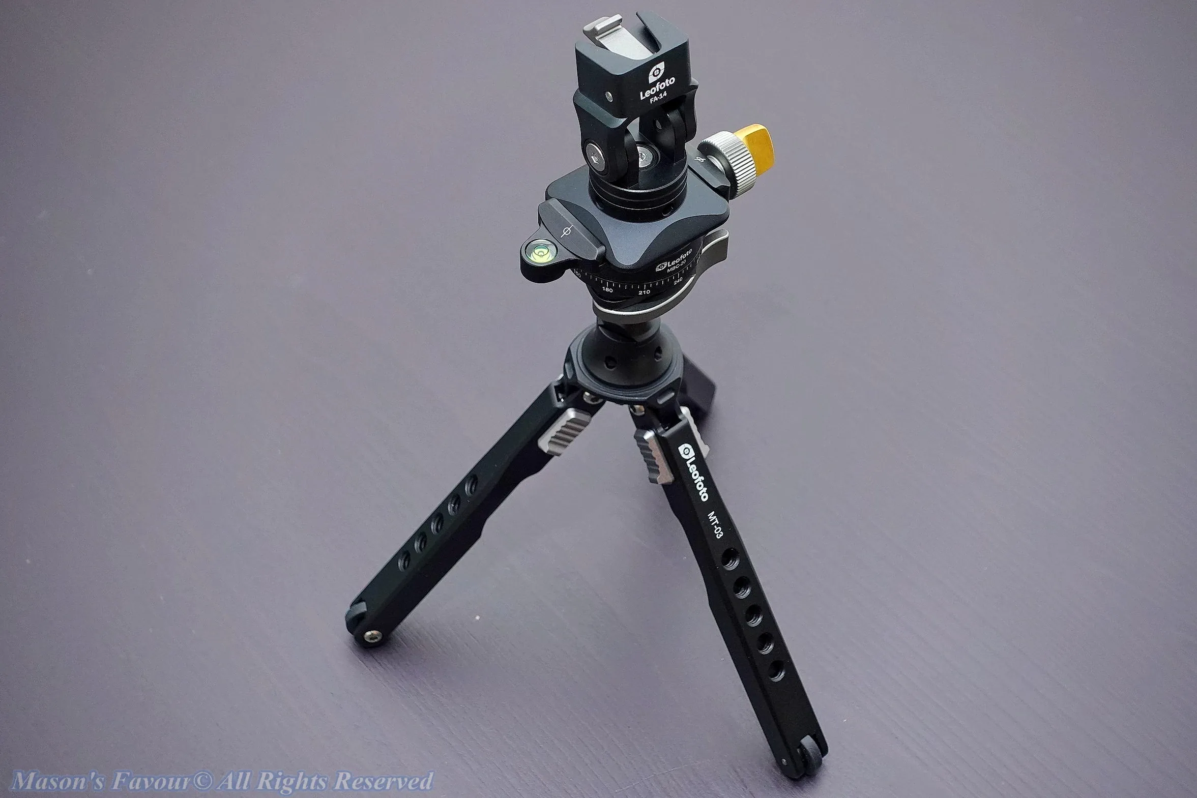 Leofoto MT-03、MBC-20、FA-14
