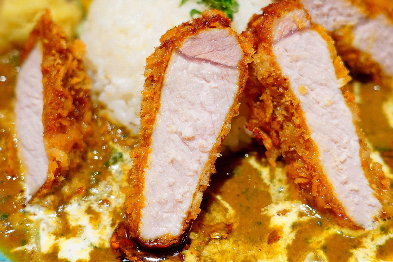 稲町家香料咖哩,卜派的起司波菜炸豬排香料咖哩3