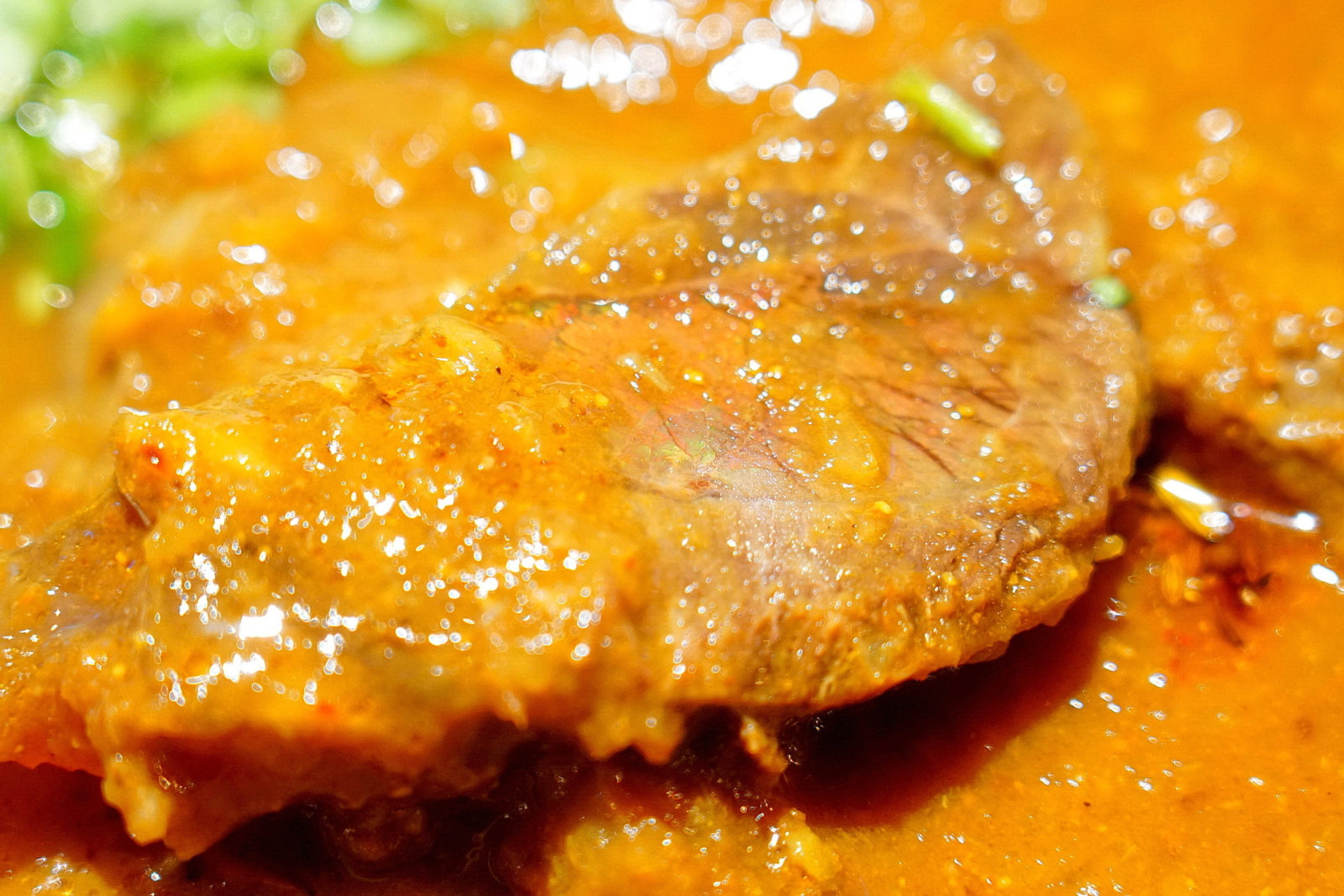稲町家香料咖哩,紅酒燉牛腱香料咖哩,牛腱特寫2