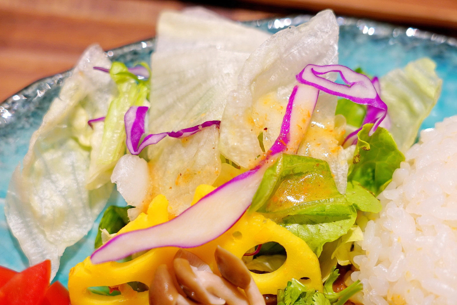 稲町家香料咖哩,紅酒燉牛腱香料咖哩,蔬菜特寫2