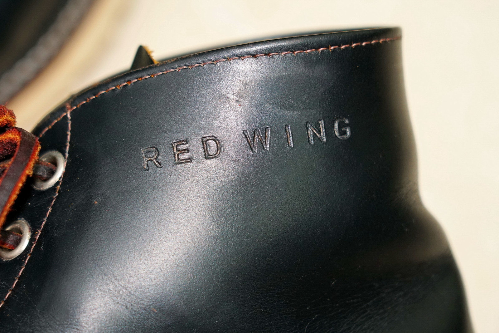 Red Wing 9870 ,特寫,RED WING刻印