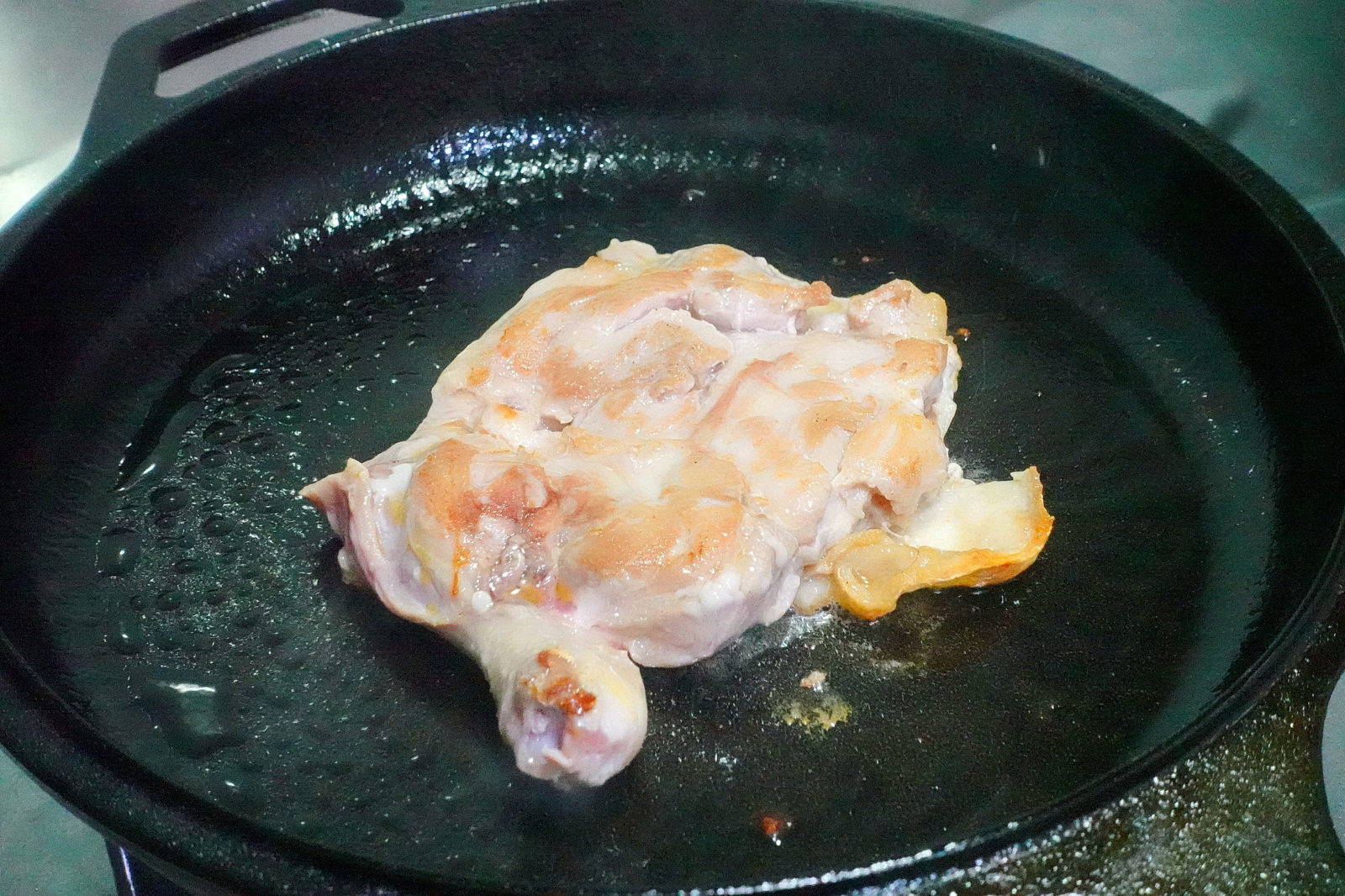 八方行,去骨雞腿排,煎煮2