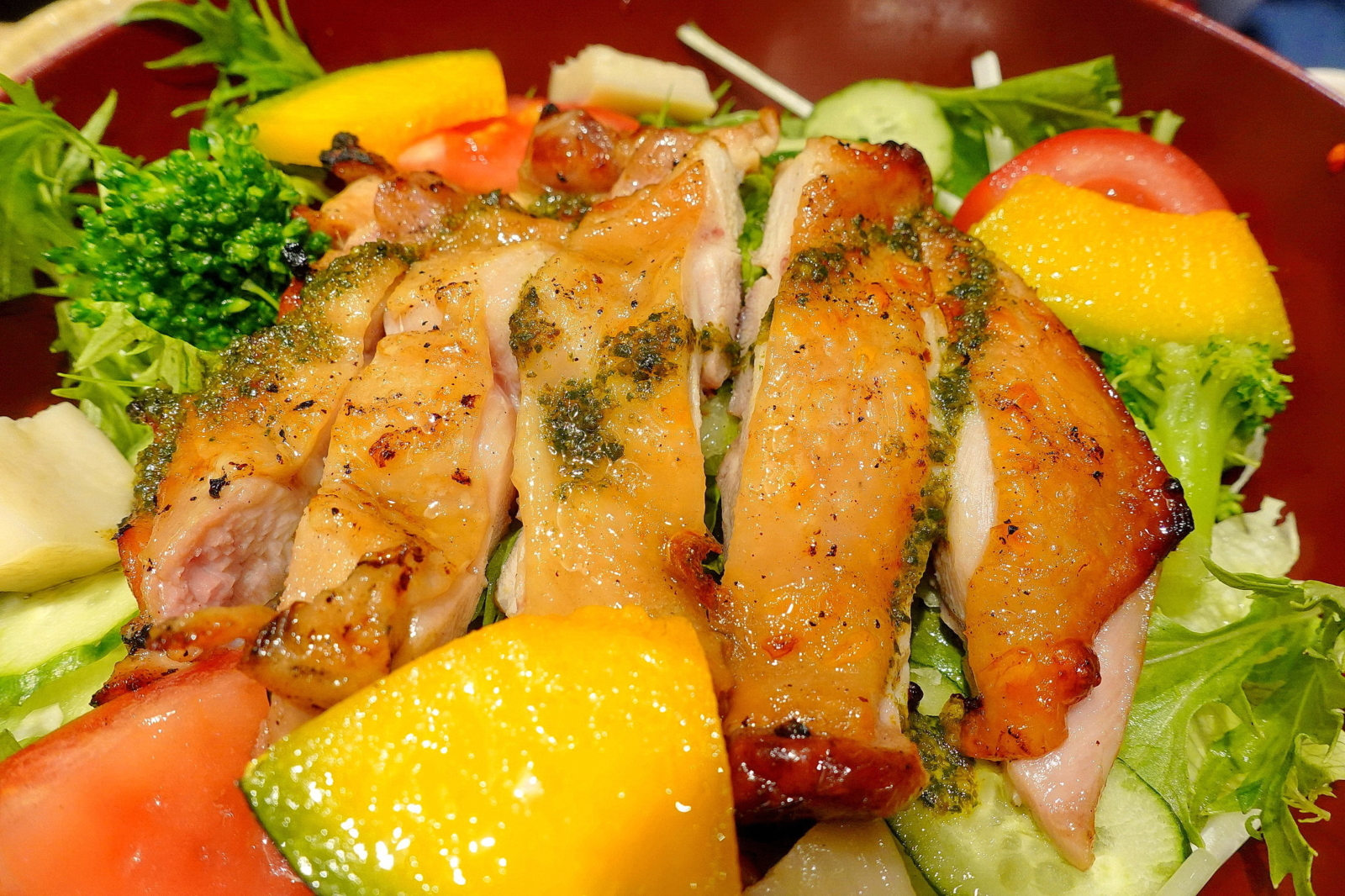 大戶屋,炭烤雞肉沙拉定食3