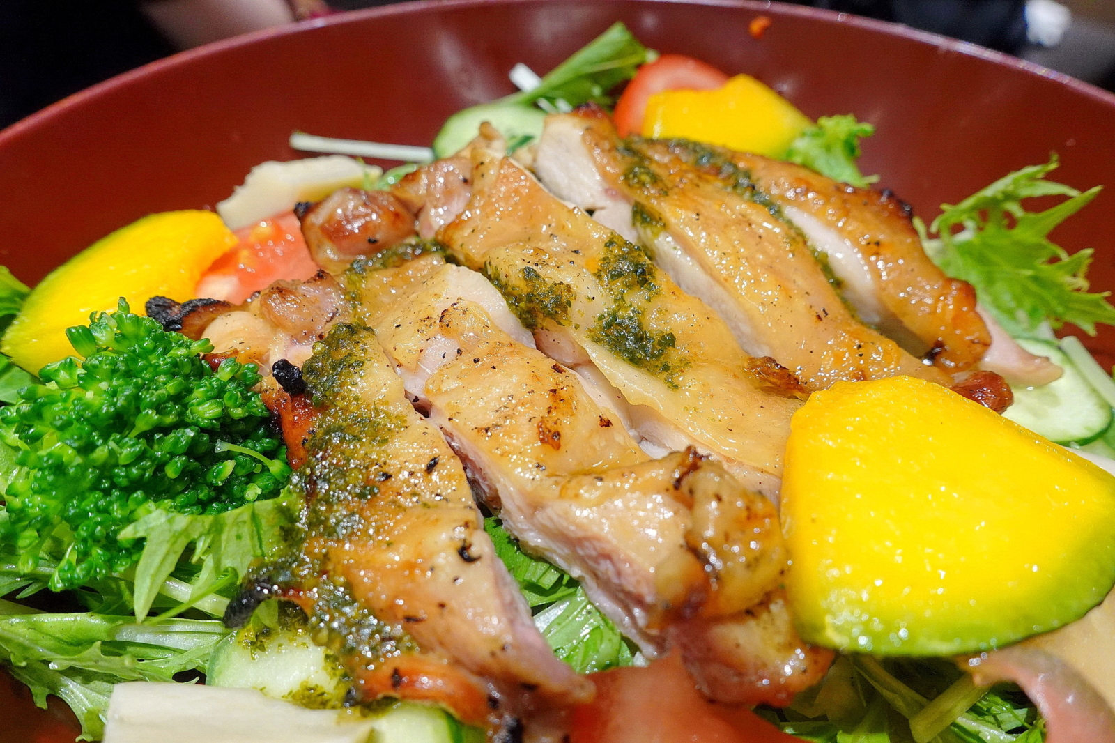 大戶屋,炭烤雞肉沙拉定食4