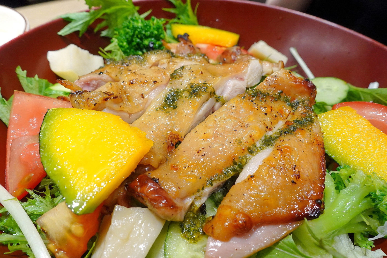 大戶屋,炭烤雞肉沙拉定食5