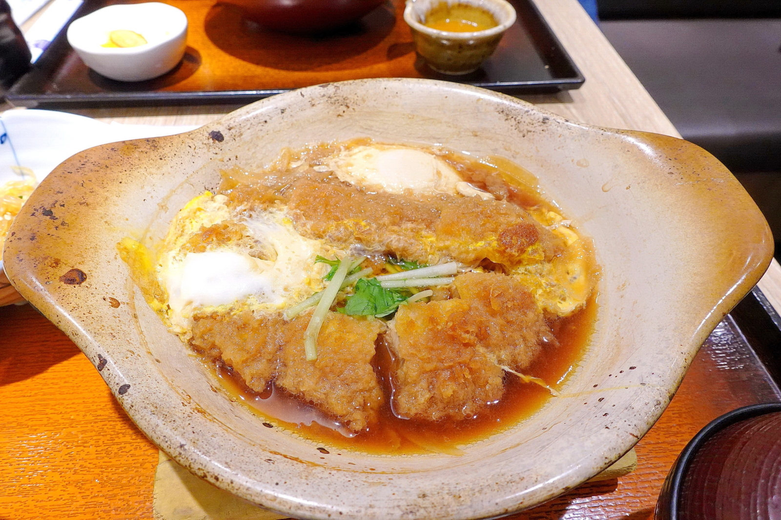 大戶屋,滑蛋豬排鍋定食2