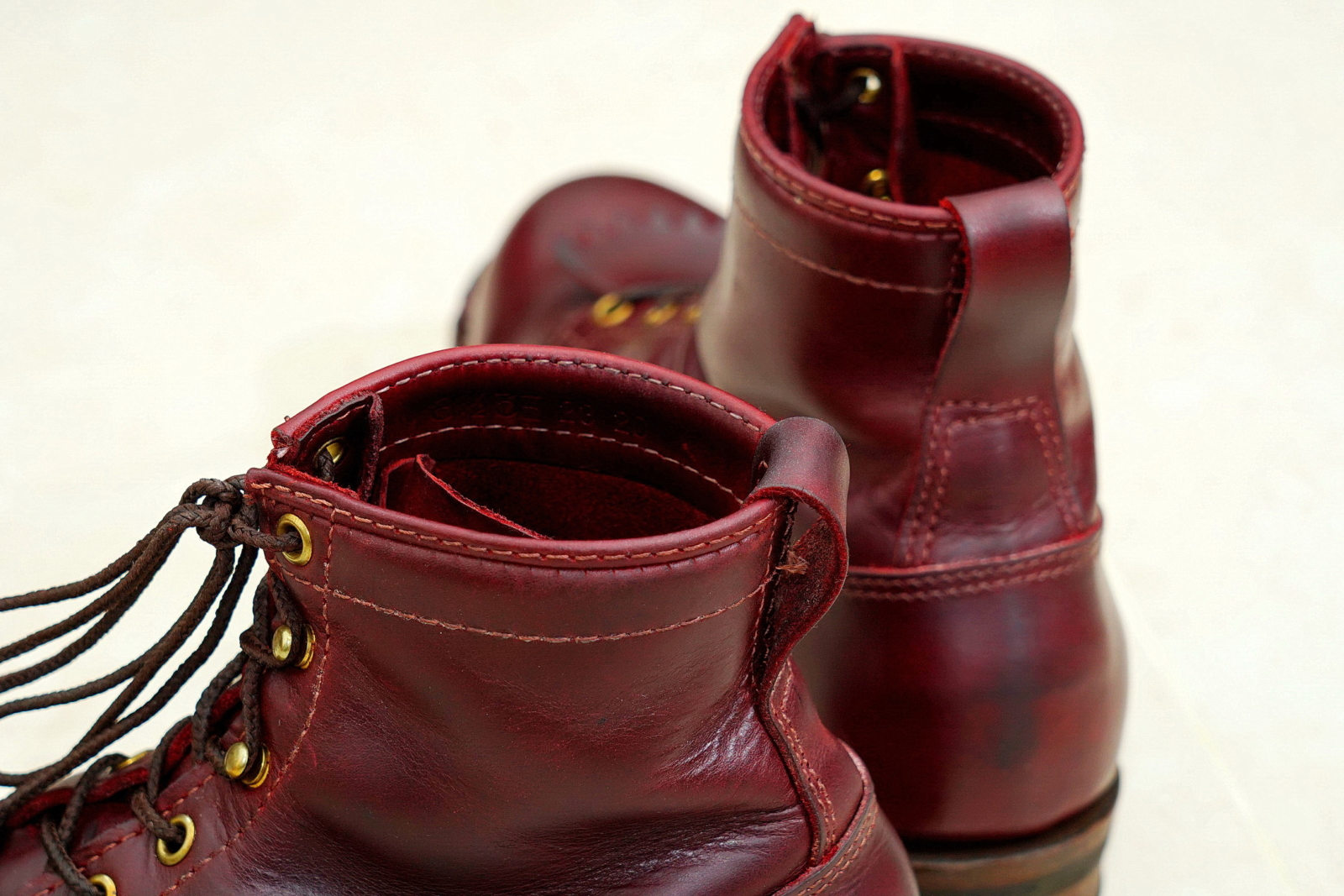 WESCO Boots Jobmaster Burgundy 酒紅七吋皮靴,Stylish Pose 6