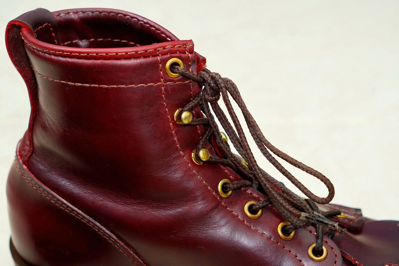 WESCO Boots Jobmaster Burgundy 酒紅七吋皮靴,Stylish Pose 9