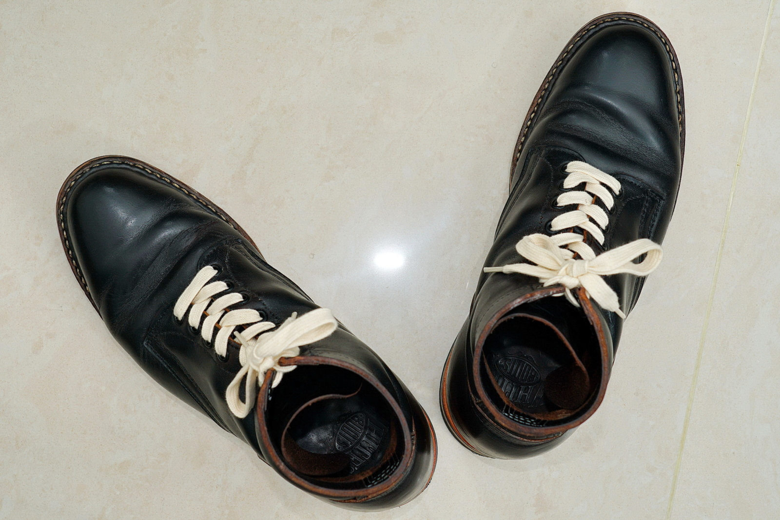 White's MP Service Boots 5Inches Horween CXL BLK 軍警靴, Stylish Pose 5