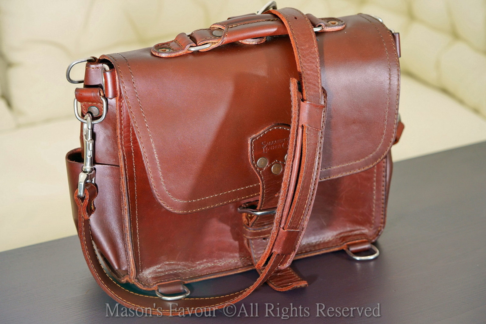 Saddleback Leather Satchel,外觀5