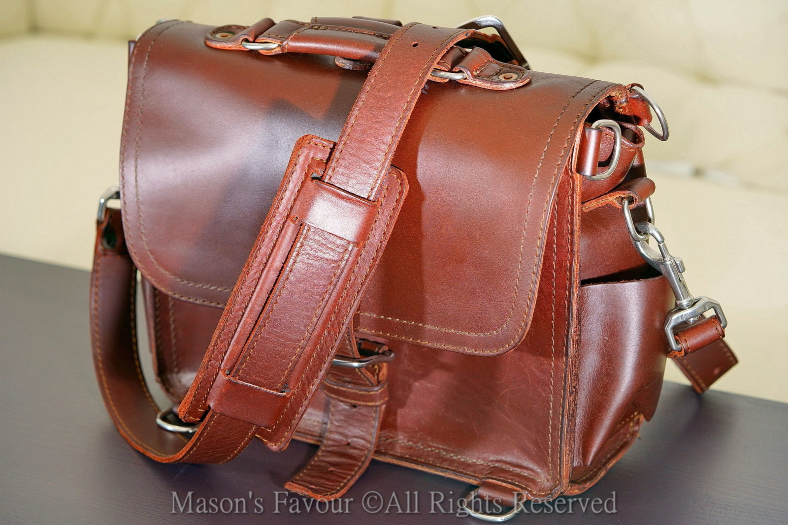 Saddleback Leather Satchel,外觀6