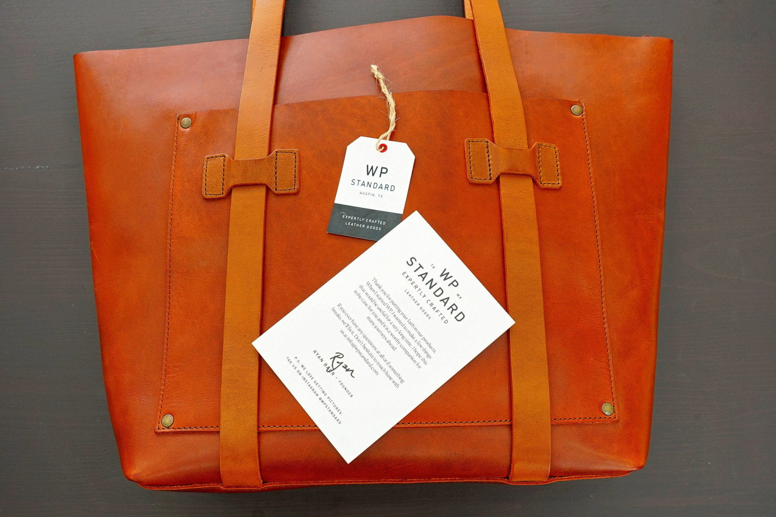 WP Standard Cargo Tote,本體、吊牌、卡片