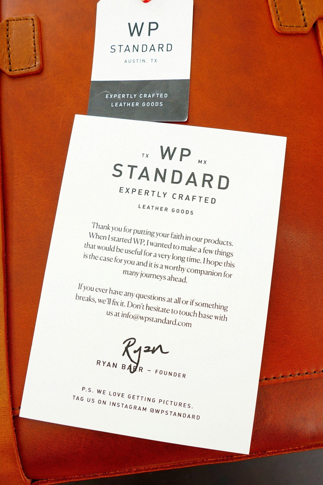 WP Standard Cargo Tote,卡片