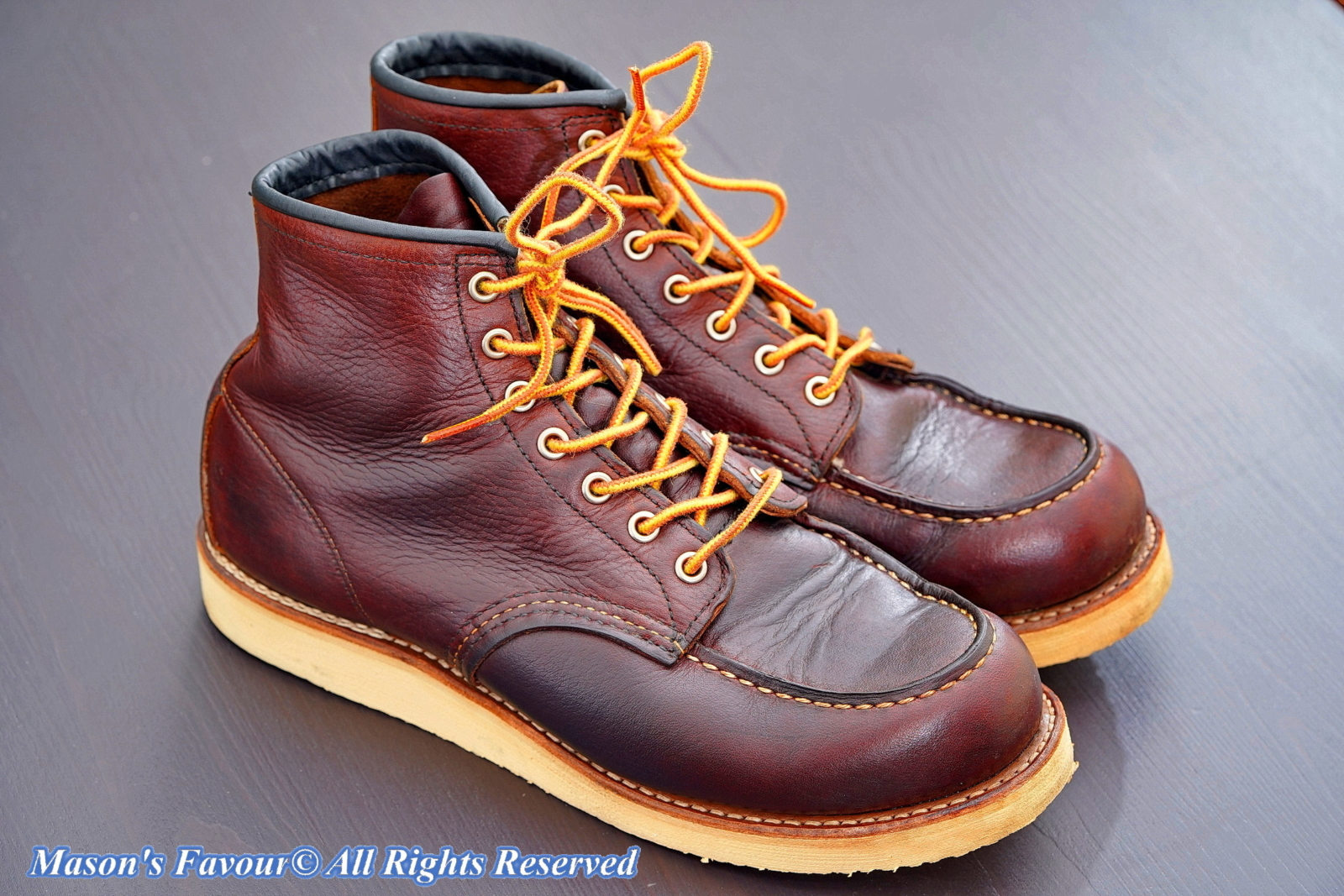 Red Wing 8138 MOC Toe, Perspective 1