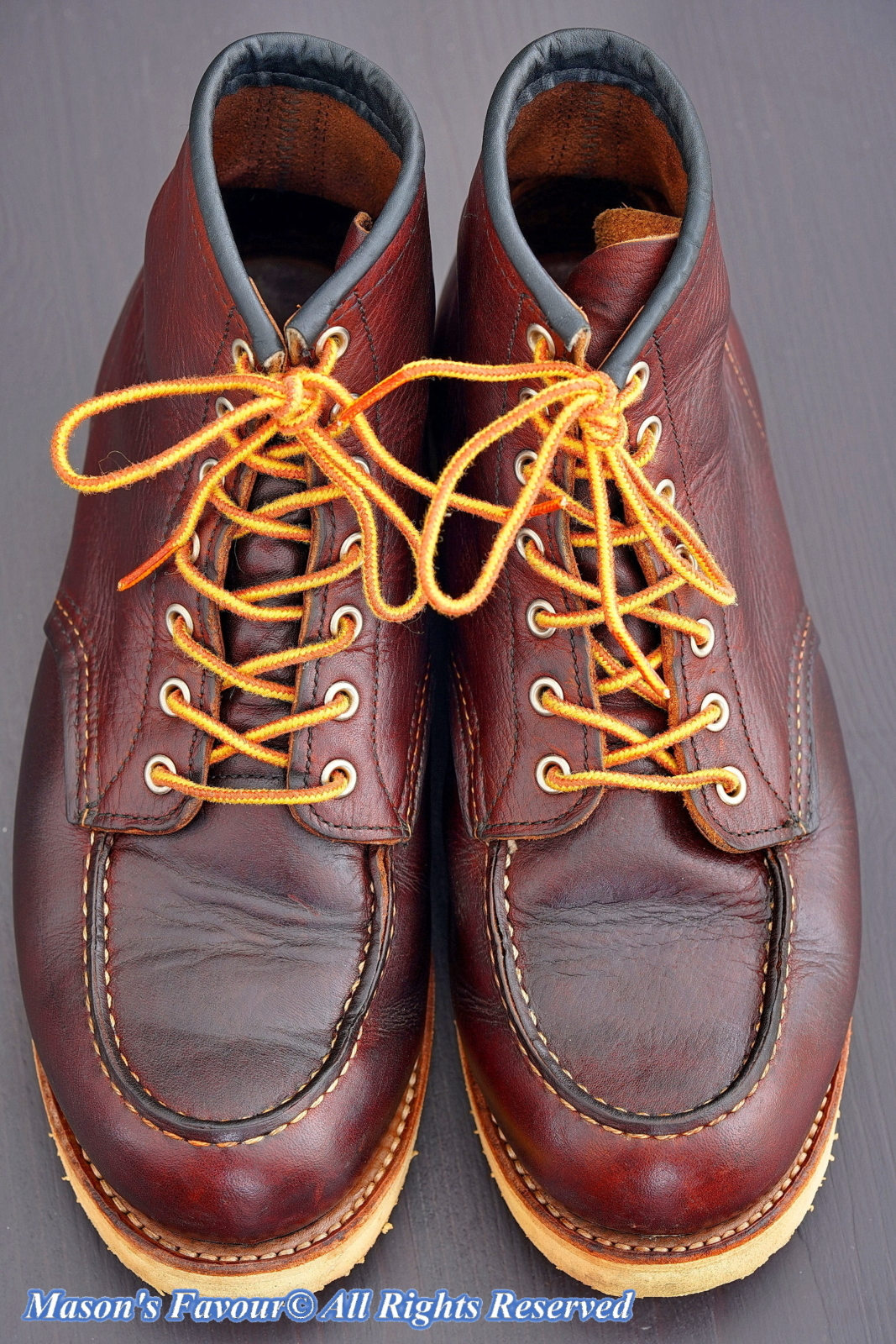 Red Wing 8138 MOC Toe, Top