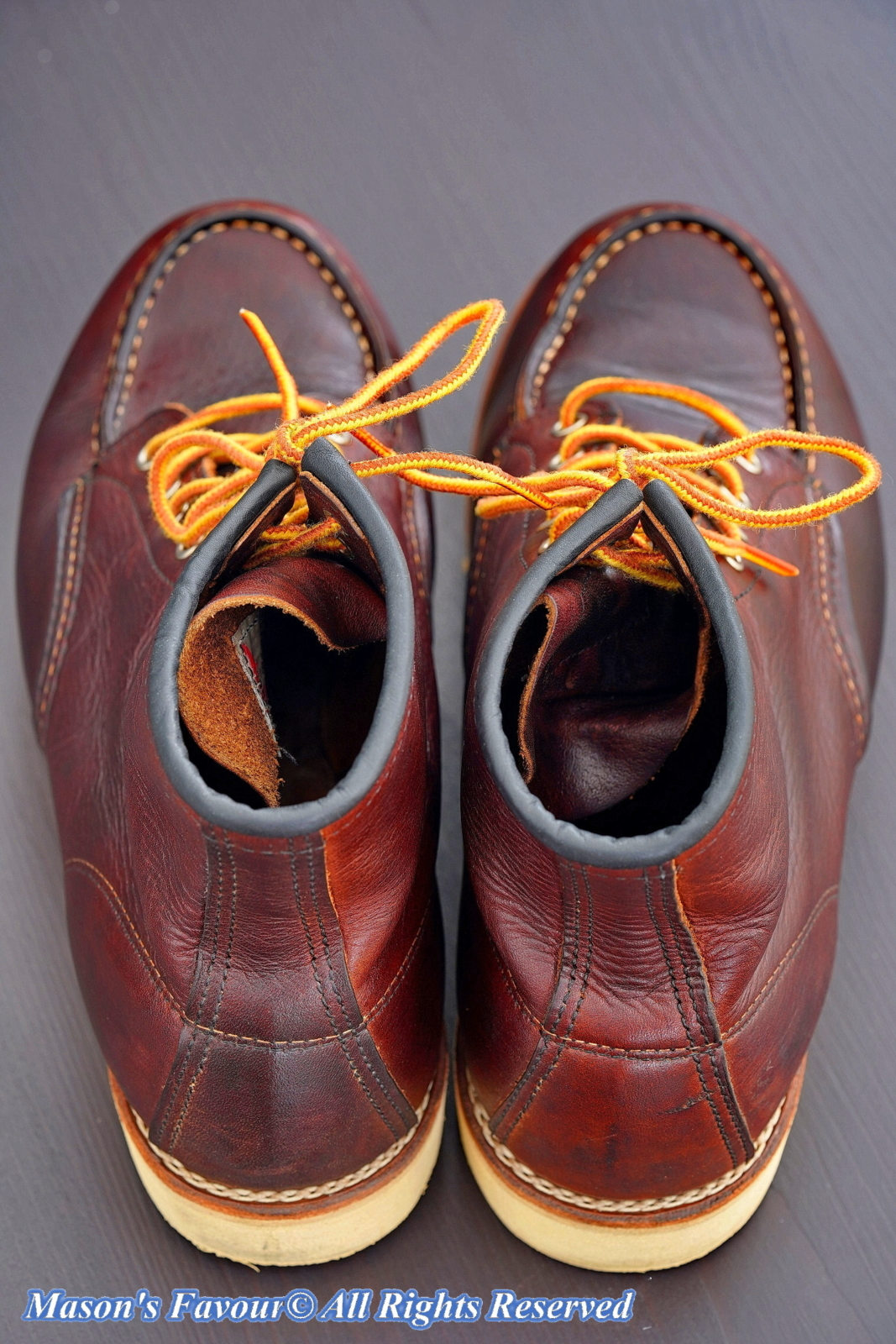 Red Wing 8138 MOC Toe, Rear