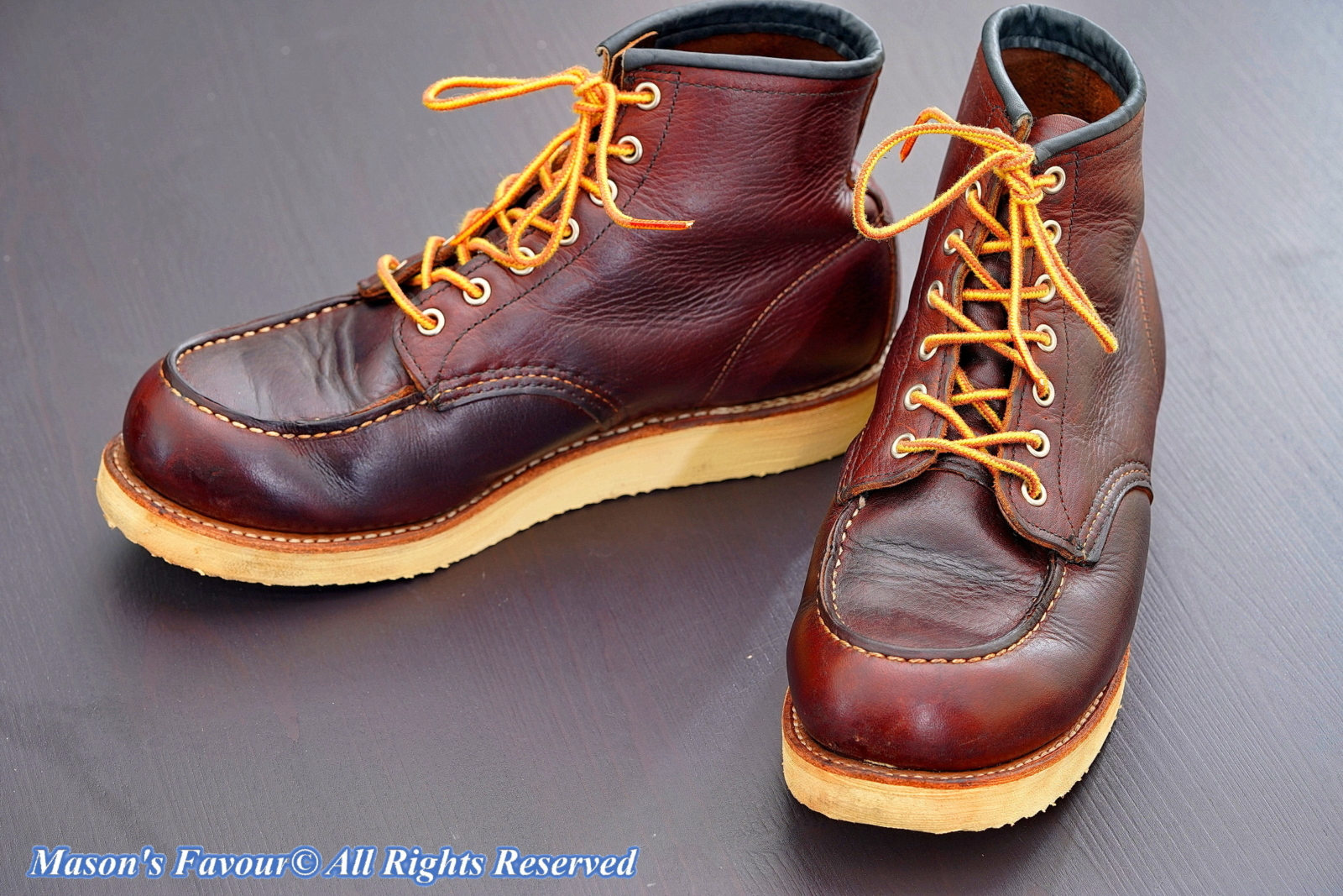 Red Wing 8138 MOC Toe, Stylish Pose 3