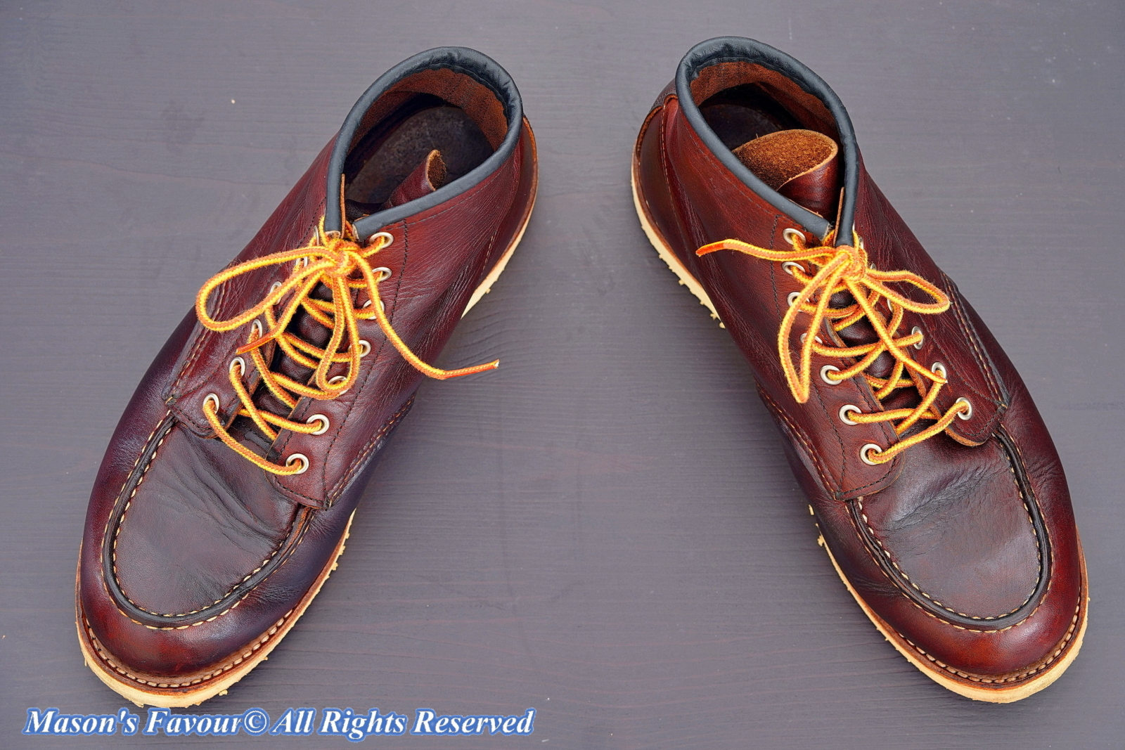 Red Wing 8138 MOC Toe, Stylish Pose 4