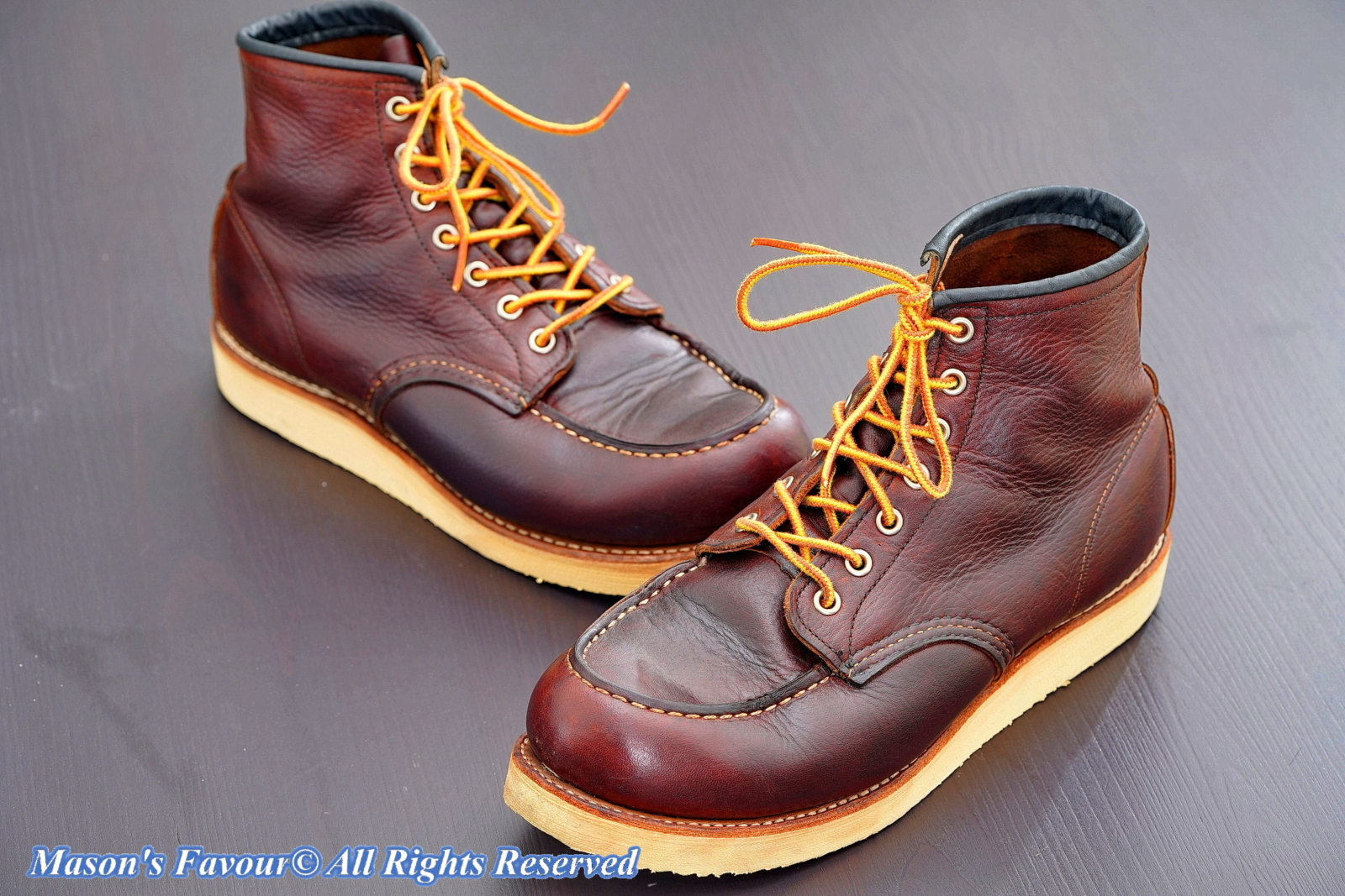 Red Wing 8138 MOC Toe, Stylish Pose 6