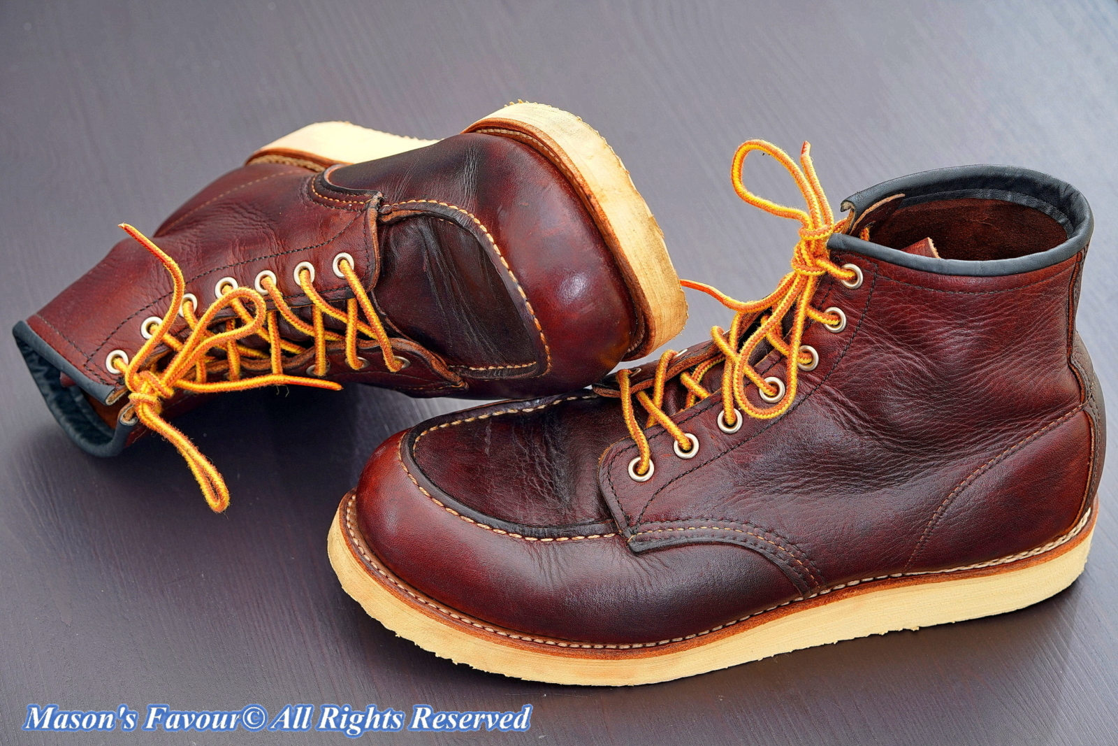 Red Wing 8138 MOC Toe, Stylish Pose 7
