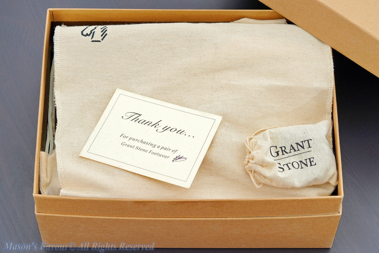 Grant Stone Brass Boot Saddle Tan - Unboxing