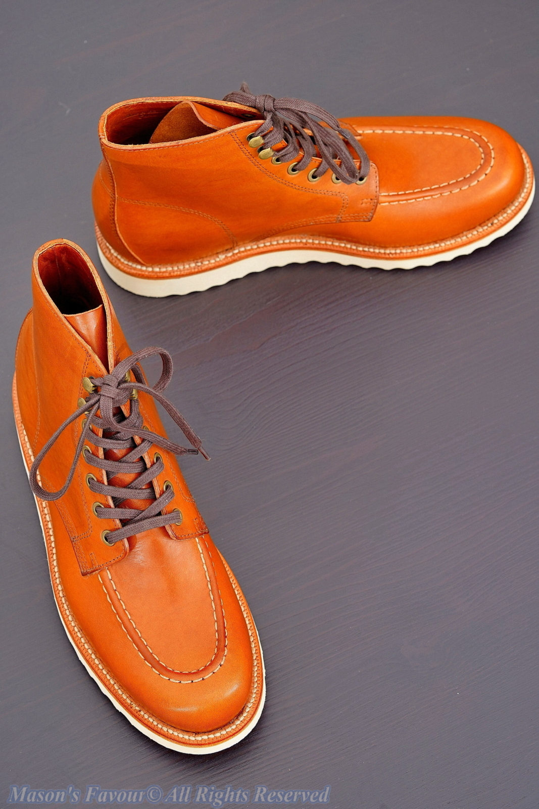 Grant Stone Brass Boot Saddle Tan - Stylish Pose 1
