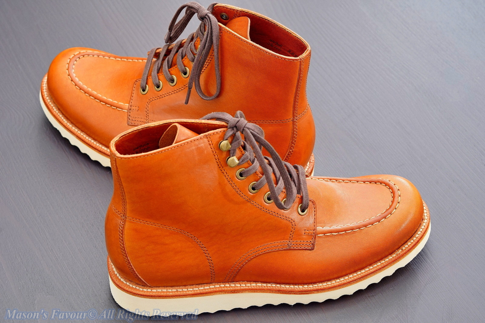 Grant Stone Brass Boot Saddle Tan - Stylish Pose 4