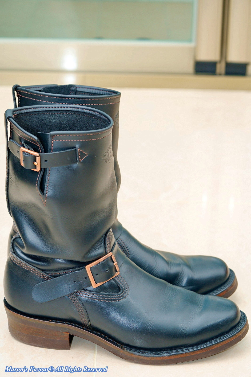 WESCO Motor Patrol Engineer Boots - Side Profile