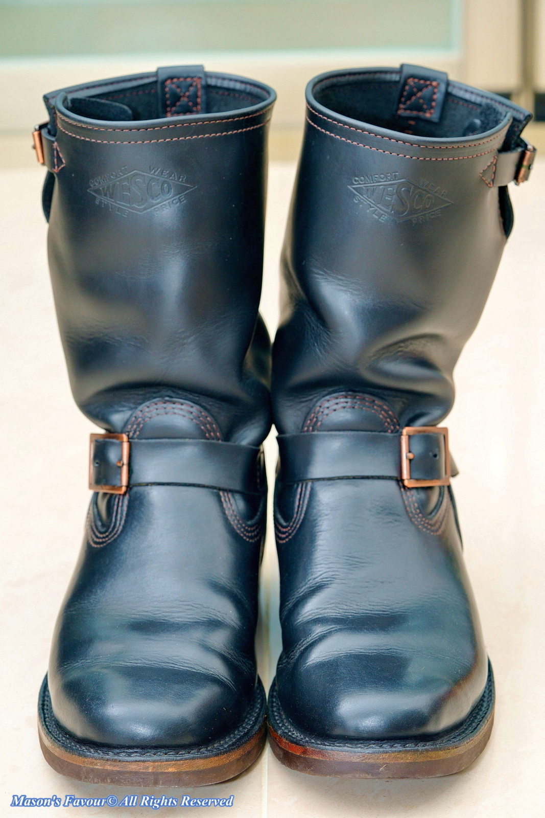 WESCO Motor Patrol Engineer Boots - Front