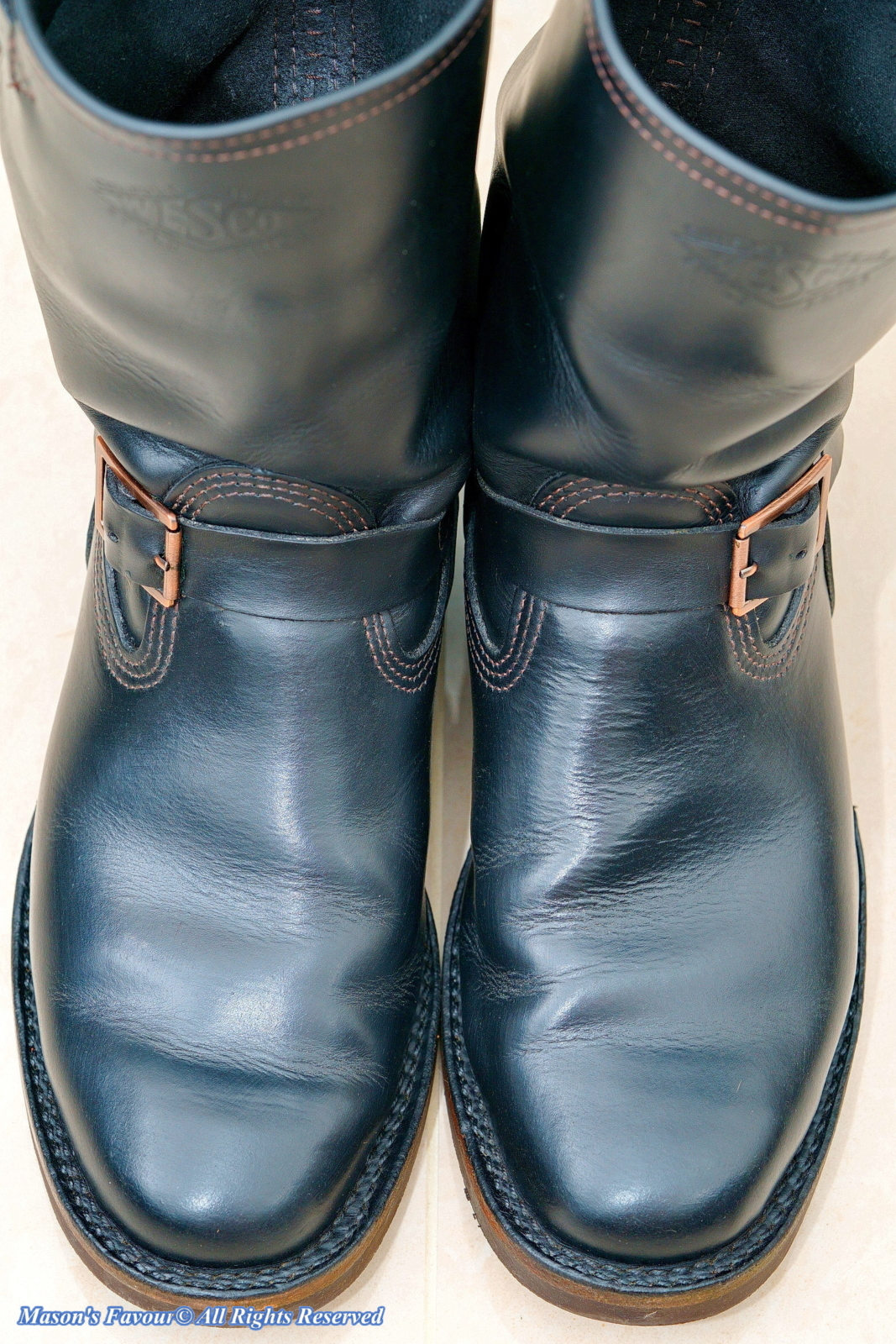 WESCO Motor Patrol Engineer Boots - Top