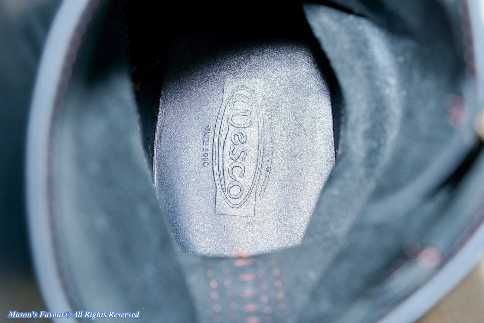 WESCO Motor Patrol Engineer Boots - Insole Leather Pad