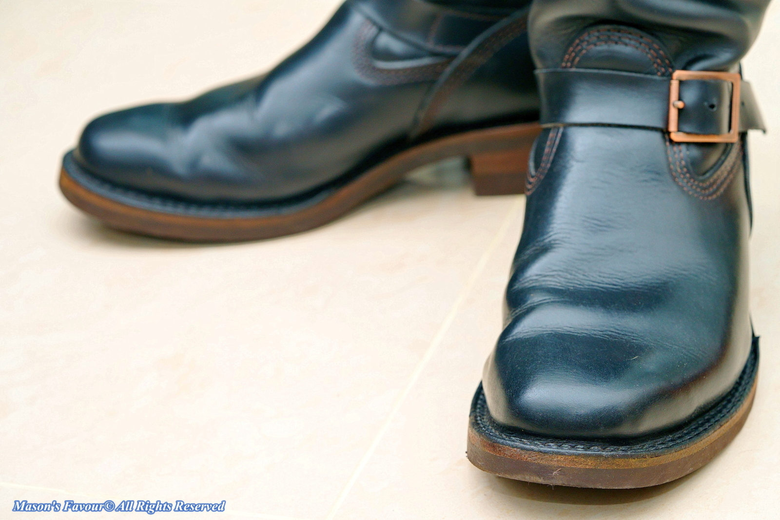 WESCO Motor Patrol Engineer Boots - Stylish Pose 5