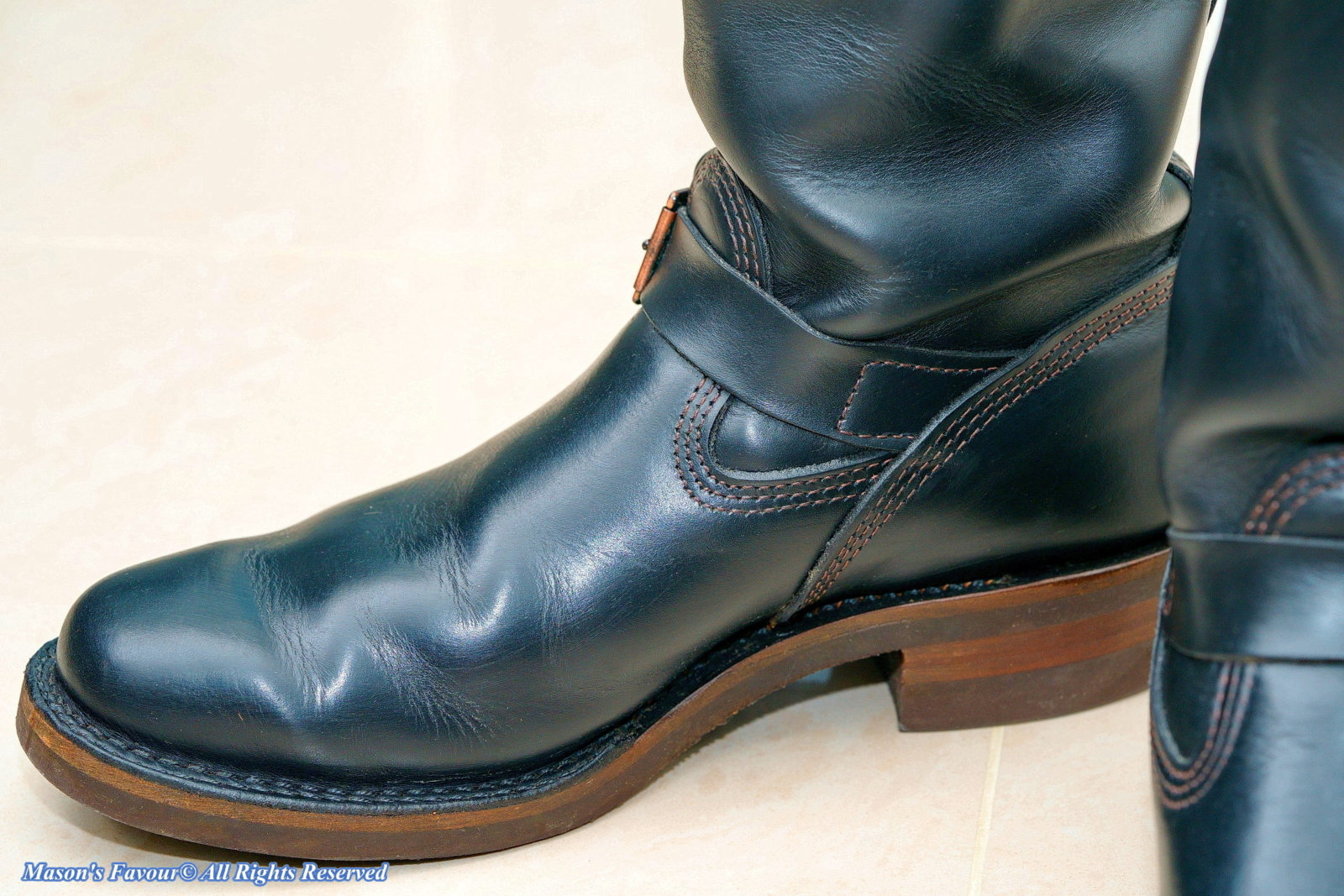 WESCO Motor Patrol Engineer Boots - Stylish Pose 6