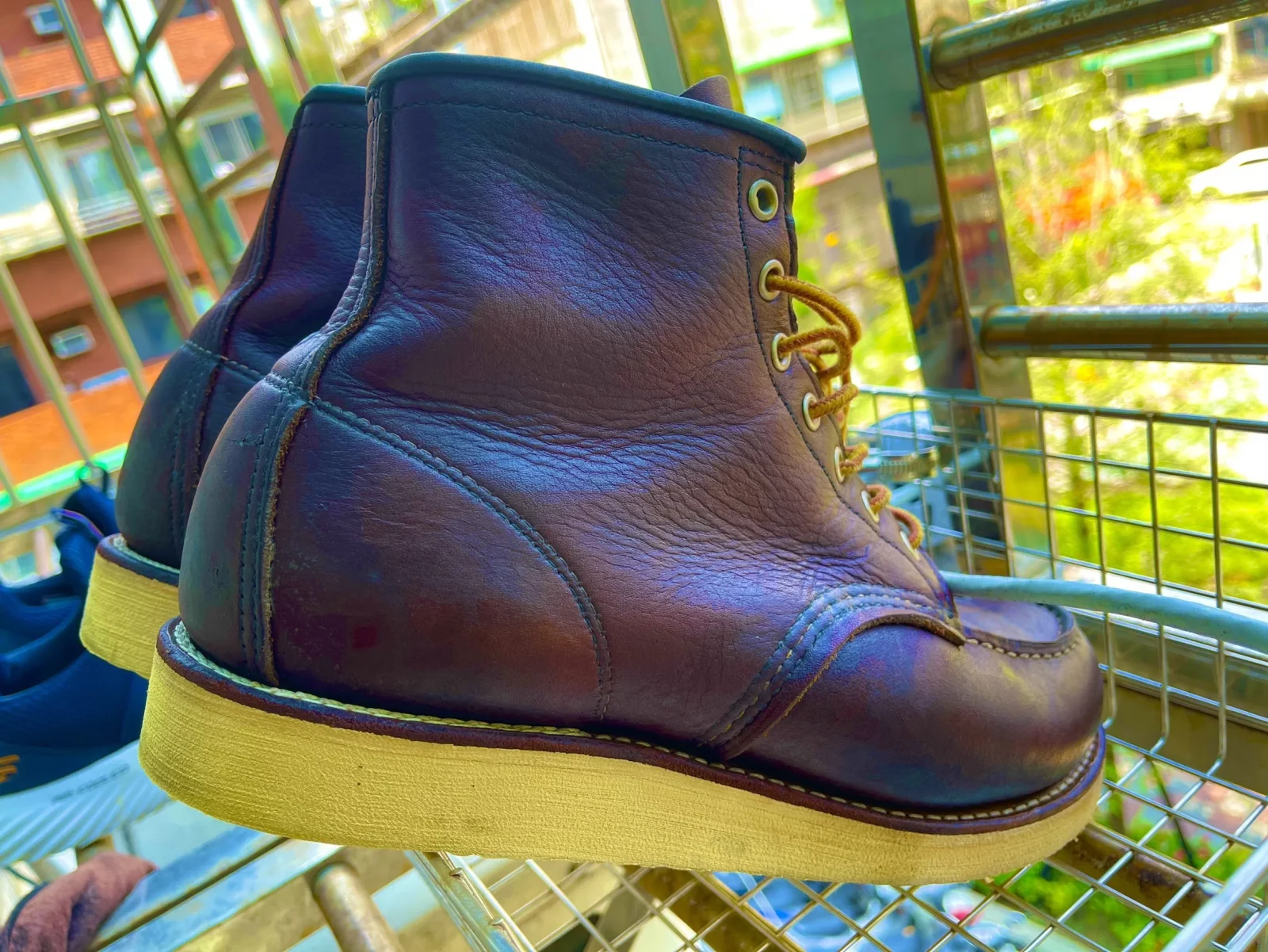 Red-Wing Moc Toe -Washed